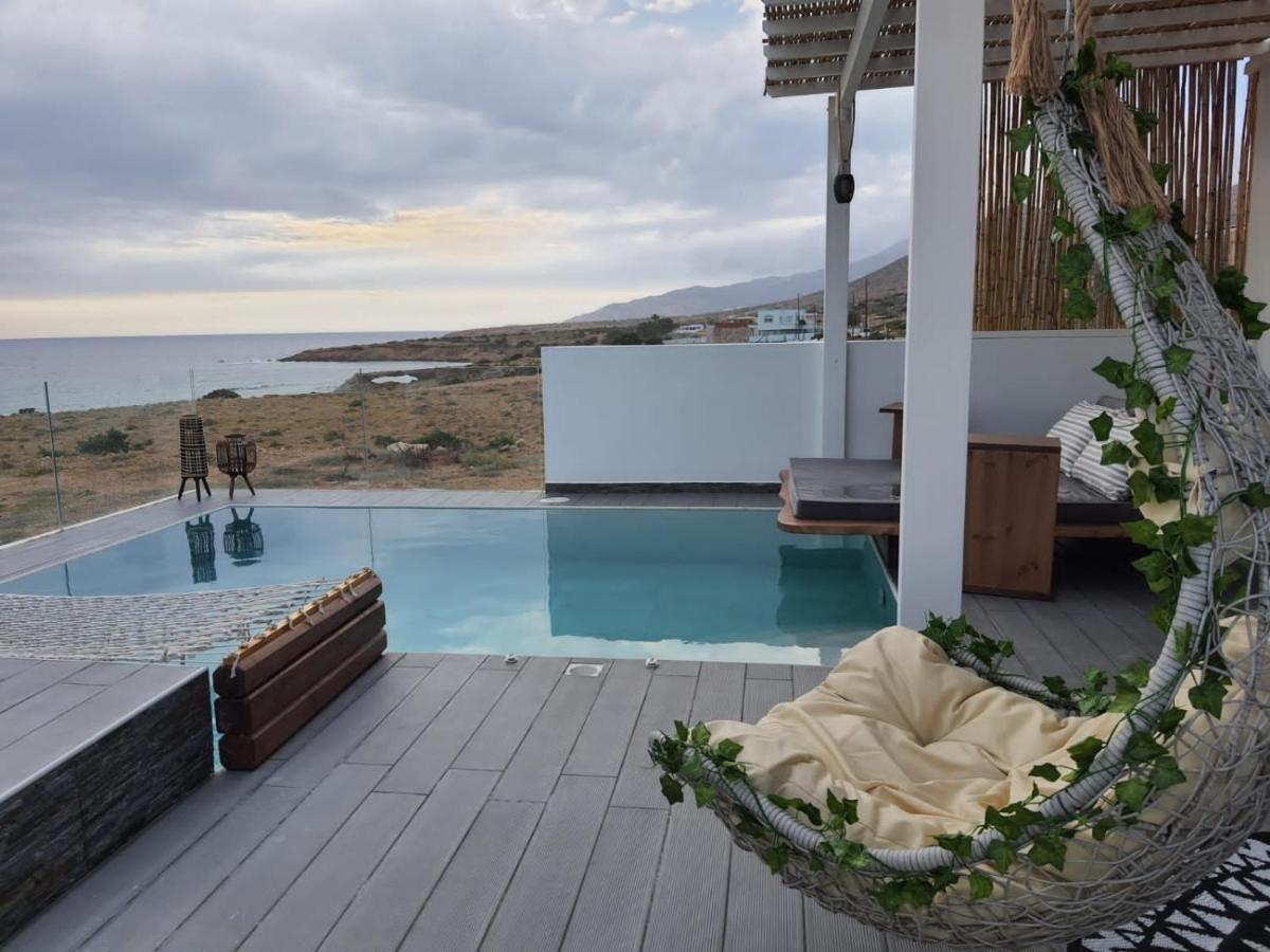Tramonto Luxury Villa No2 - Breathtaking Sunset View Foiníkion Exterior foto