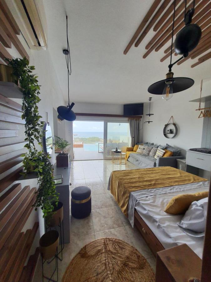Tramonto Luxury Villa No2 - Breathtaking Sunset View Foiníkion Exterior foto