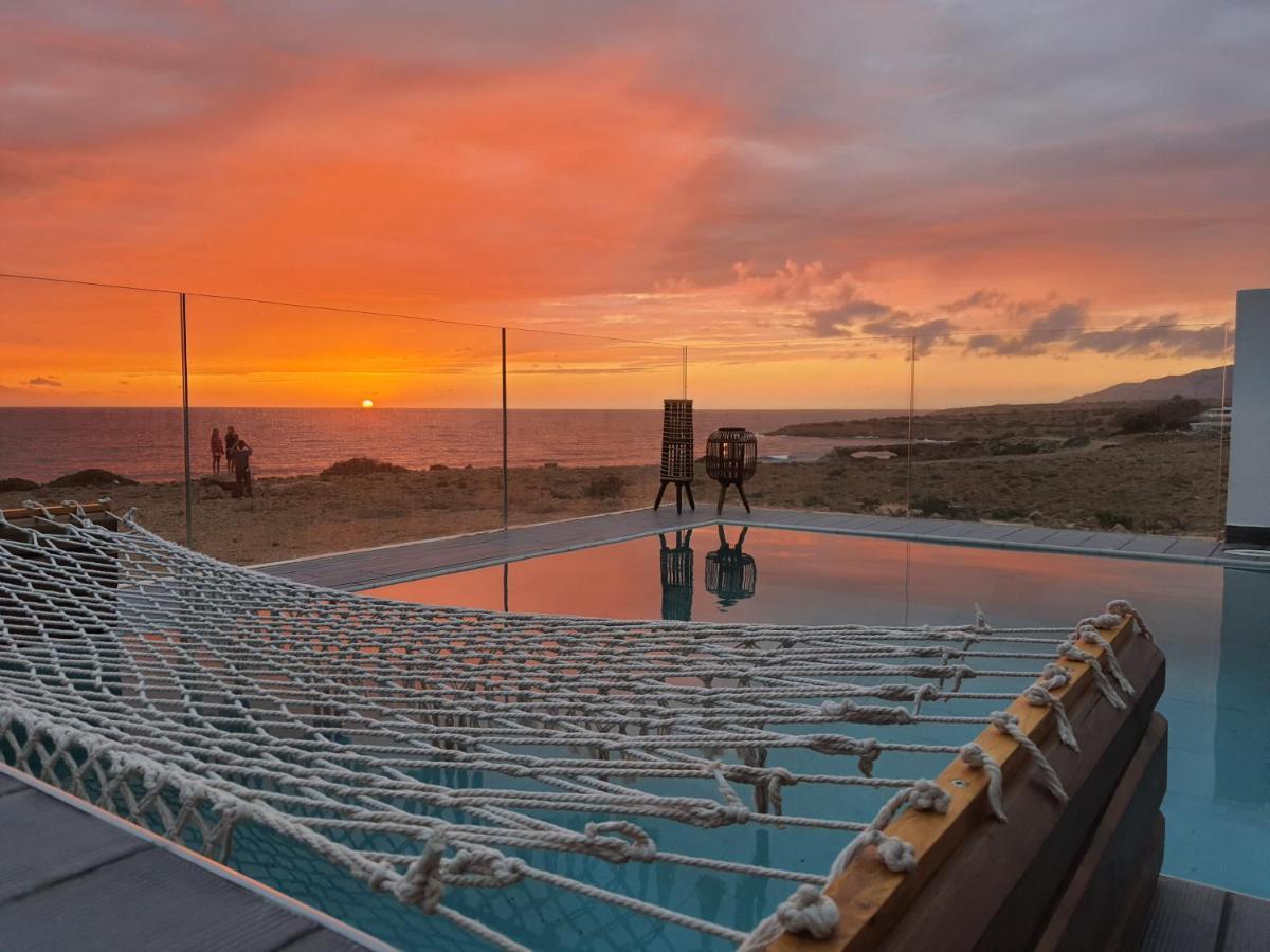 Tramonto Luxury Villa No2 - Breathtaking Sunset View Foiníkion Exterior foto