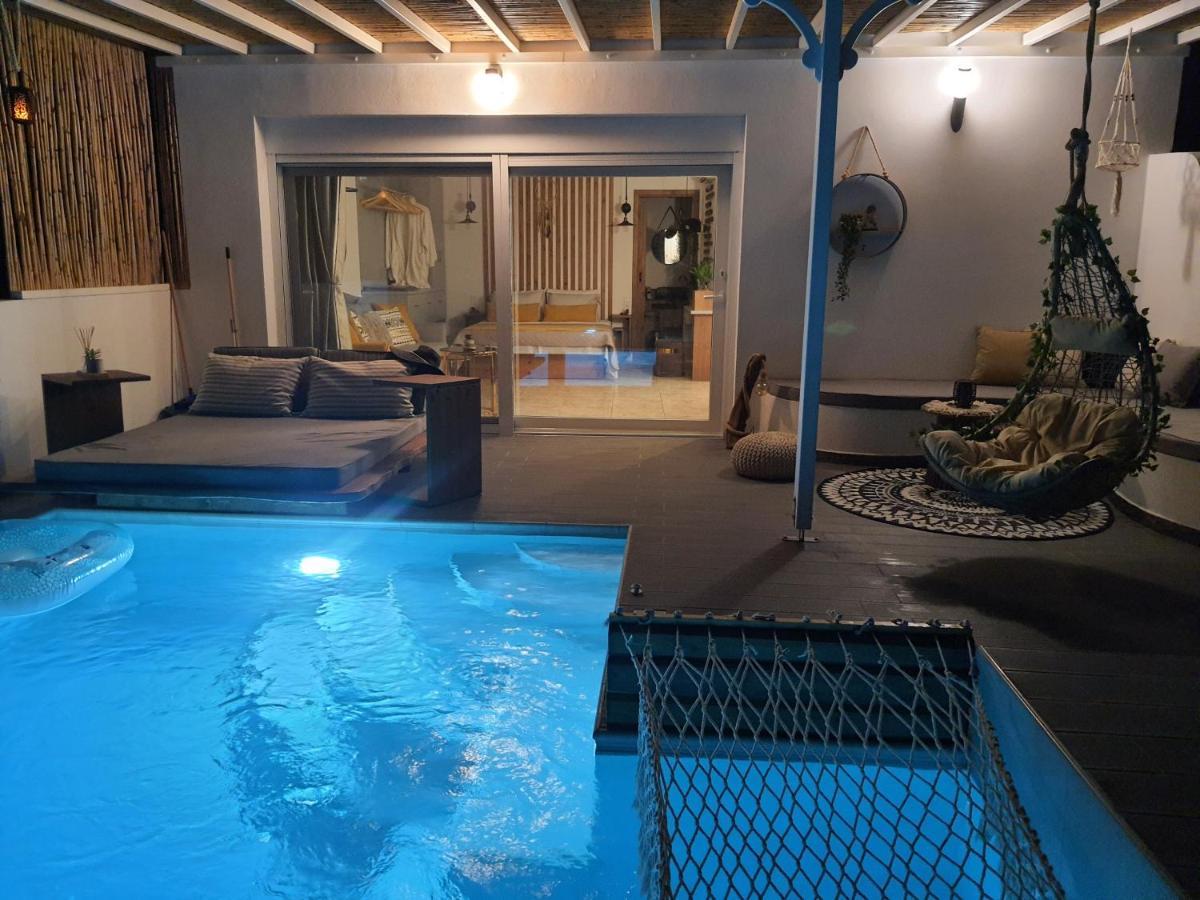 Tramonto Luxury Villa No2 - Breathtaking Sunset View Foiníkion Exterior foto