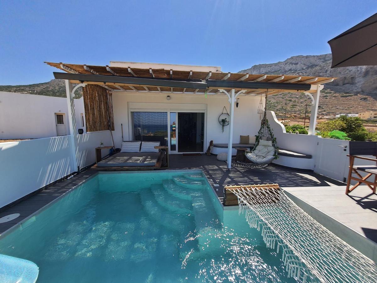 Tramonto Luxury Villa No2 - Breathtaking Sunset View Foiníkion Exterior foto