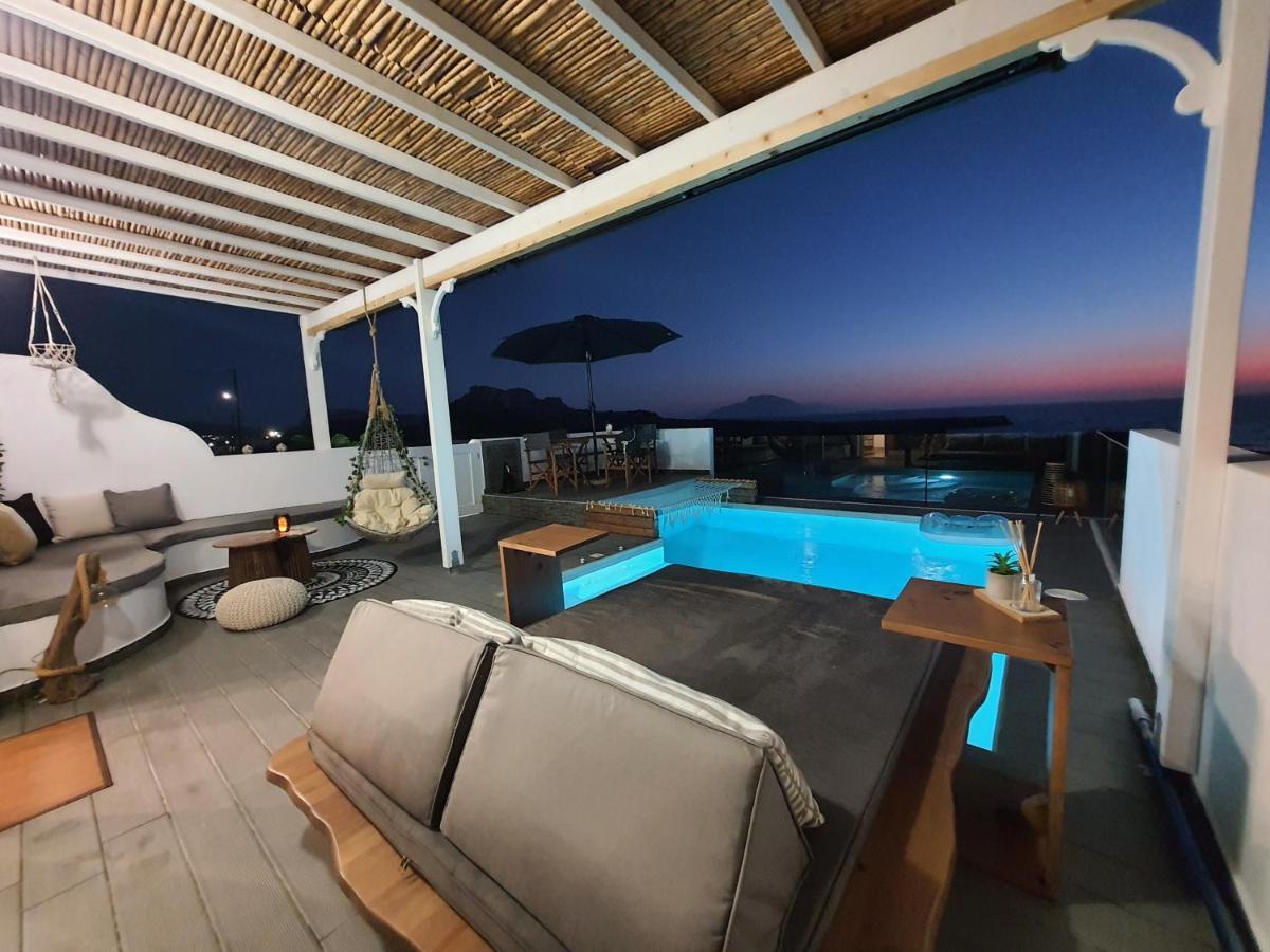 Tramonto Luxury Villa No2 - Breathtaking Sunset View Foiníkion Exterior foto