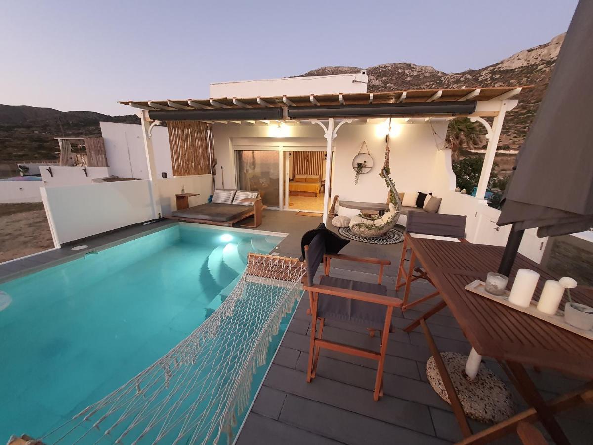 Tramonto Luxury Villa No2 - Breathtaking Sunset View Foiníkion Exterior foto
