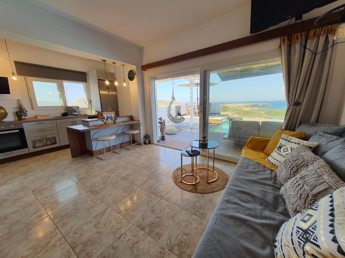 Tramonto Luxury Villa No2 - Breathtaking Sunset View Foiníkion Exterior foto