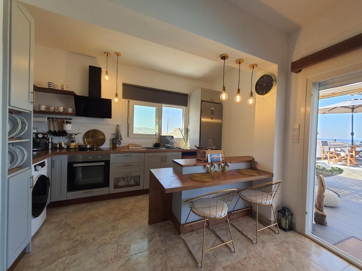 Tramonto Luxury Villa No2 - Breathtaking Sunset View Foiníkion Exterior foto