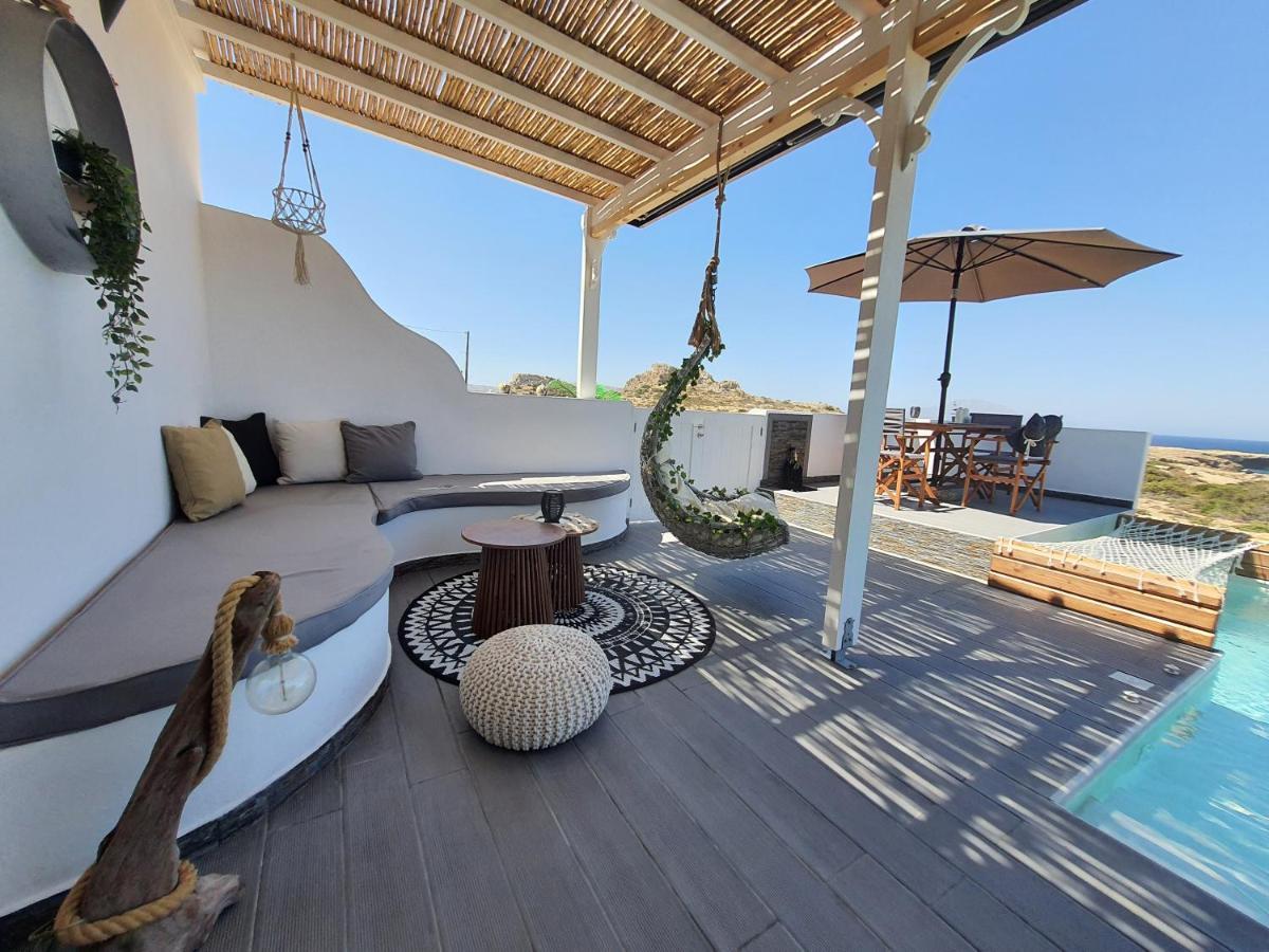 Tramonto Luxury Villa No2 - Breathtaking Sunset View Foiníkion Exterior foto
