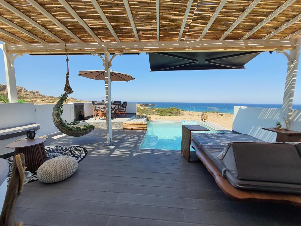 Tramonto Luxury Villa No2 - Breathtaking Sunset View Foiníkion Exterior foto