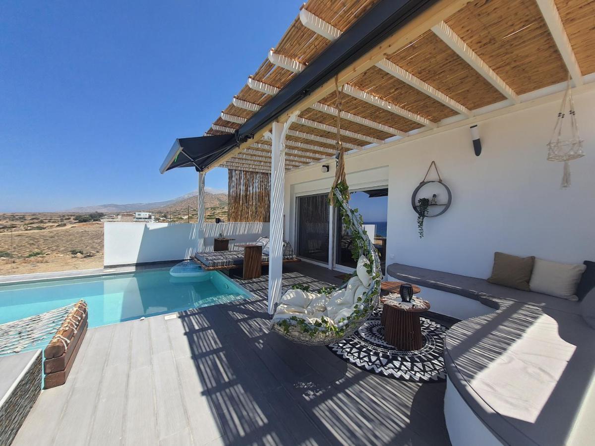 Tramonto Luxury Villa No2 - Breathtaking Sunset View Foiníkion Exterior foto